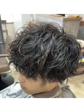 【ゆるめパーマ】ゆるめツイストスパイラルパーマ