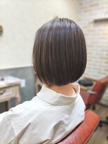 ステアー(stair)&nbsp;白髪ぼかし×毛先まとまるショートボブ【大宮】