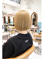 ロンド レグリーズ 立川(Lond leglise) ミニボブレイヤー/レイヤーカット/ダークアッシュ/顔周り/立川