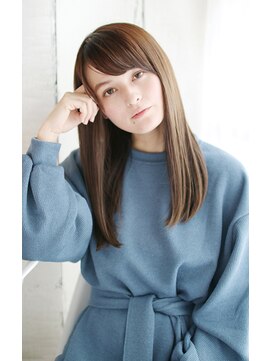 ラピス 新宿店(Lapis) 白髪カバー × 上質ツヤミディ[新宿/新宿駅/新宿]