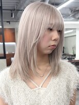 ニコトウキョウ 新宿(nico TOKYO)&nbsp;ダブルカラーミルクティーピンクホワイトパープルハイトーン韓国