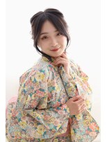 ヘアリゾート バレンタイン(hair+resort valentine)&nbsp;10代20代30代/ヘアセット/ふわふわツインお団子/ヘアアレンジ