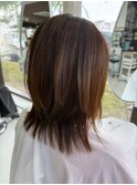 丸みが残せる！髪質改善酸性ストレートパーマ
