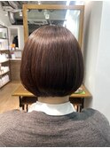 30代40代50代◎白髪染めリタッチカラー丸みショート八潮