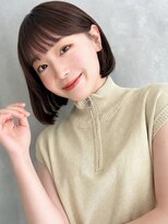 コート 青山(Cote)&nbsp;美髪大人ボブ内巻きボブまとまるボブ艶グレージュココア