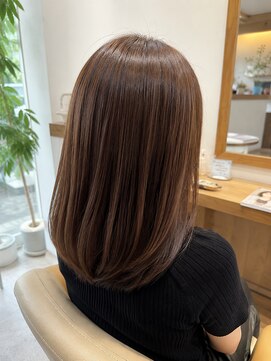 カラーのちから 西尾寄住店 艶感たっぷりカラー☆