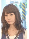 ◆短め前髪でアクセント◆大人レイヤーボブルフ［ショート/藤沢]