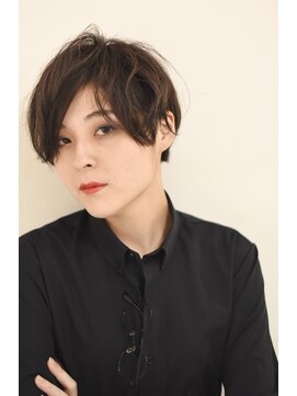 スノッブリコ(snob rico) [snob rico] ジェンダーレスショート×ヴァイオレットアッシュ