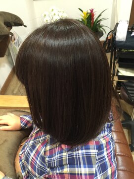 ヘアーアンドメイク ピース(hair&make Peace by Co:Co) Peaceゲストスタイル～ロングボブ～