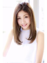 エイムコーゾー美容室(AiM KOZO) 【王道】ワンカールストレート
