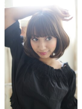 ジーナ 福岡天神(Zina) 【Zina】大人可愛い愛されワンカールボブ３