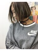 TLONY渋谷horiミニボブとハイライトカラー