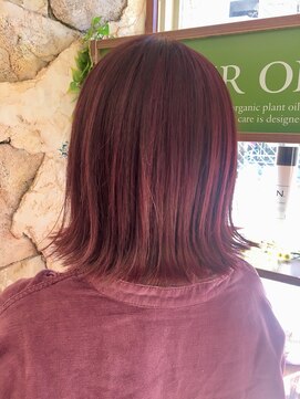 クレドガーデン 綾瀬店(CRED GARDEN) ハイライト+ベリーピンク