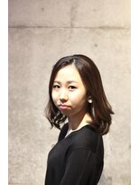 アドミラル ベー ヘアーデザイン(Admiral b Hair design)&nbsp;ミディアムアッシュボブ