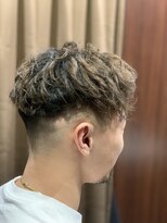 ヒロギンザ 青山店(HIRO GINZA)&nbsp;ナチュラルパーマスキンフェード