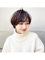 ラナ 渋谷(Lana)&nbsp;【Chill】大人かわいい季節のピンクベージュクールショートボブ