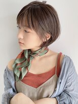 モリオフロムロンドン 原宿本店(morio from London) 【morio 原宿】外国人風 フェイスハイライト ショートボブ