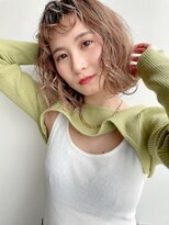 ソーコ 渋谷(SOCO)&nbsp;【SUN】ボブスタイルにパーマ風アレンジ yurika