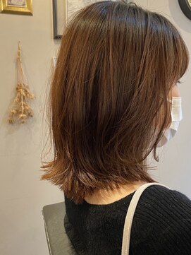 ロータス ヘアデザイン(LOTUS hair design.) ミディアムレイヤー×guest style