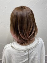 シュリット(schritt)&nbsp;裾カラーピンク　koiwai