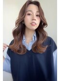 韓国風×大人ワンホンくびれセミロング【el CERCA高田馬場】