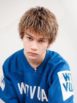 アルファ 新宿(alpha) フェザーパーマ/刈り上げセンターパート/サーフカール[新宿]