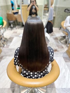 ロンド ロビン 栄(Lond robin) 【Lond robin】清水美冴　髪質改善/縮毛矯正/ストレート　m