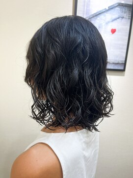ヘアー ホスピタル ソアン(hair hospital soan) ニュアンス × ウェーブパーマ