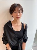 シースルーシンプルショート