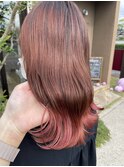 グラデーションピンク