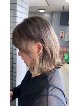 ピンク バイ アンジェリカ 瓢箪山店(PINQ by ANGELICA) #PINQ#ブリーチ#デザインカラー