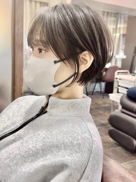 ハピネス 西大寺店(Happiness) 【50代・60代限定】まとまり艶ショートボブ/髪質改善／しらさん