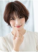 大人かっこいいツヤ髪ウルフマッシュパーマn小山20代30代40代