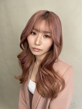 ジン(JIN) ☆ピンクラベンダー☆韓国顔周りカット☆ヨシンモリ☆久留米☆