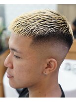 バーバーショップ ノア 2nd(BARBERSHOP NOR)&nbsp;ブリーチクロップスタイル！シャープな爽快感と軽やかさを演出！
