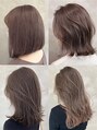 トランクス(TORANK'S)&nbsp;ダメージレスなのに透明感◎イルミナカラー×カット￥7400