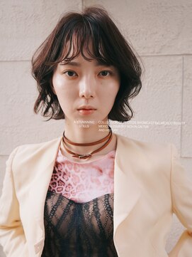 ラーナー(LONER) ニュアンスカラー×ウェーブボブ