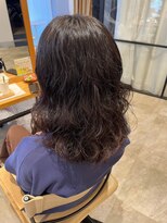 ヘアーエスクールステラ(hair S.COEUR stella)&nbsp;コテ巻きパーマ