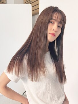 シオン(shion) 韓国ヘア美髪ロング顔周りレイヤー_ba450172