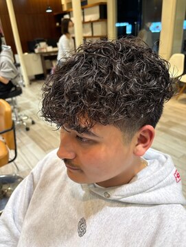 クラップス 横須賀中央店(CLAPS) ツイストスパイラルパーマツイストパーマメンズマッシュパーマ