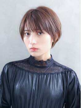 アンベリー(embellie)の写真/【四条烏丸】印象を決める顔回りのカットはembellieにお任せ♪一人ひとりの骨格に合わせた似合わせカット☆