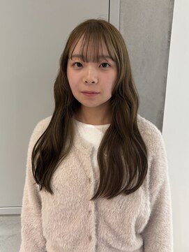 ヨーク(YOKE) 【YOKE】くすみベージュダブルカラーオリーブベージュ