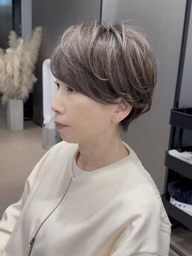 ハルキ ミナト ジャパン オオサカ(HARUKI MINATO japan OSAKA) 40代50代60代白髪マッシュショートボブ大人美人くびれ髪質改善
