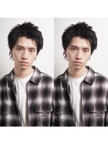 ネオリーブ ジューク 日吉店(Neolive JuQ)&nbsp;“ブルーブラック　スパイキーショート”