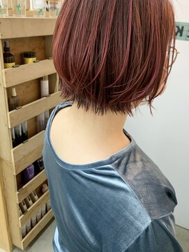 キューズ クラブ(cuz KLUB) 【cuzKLUB】ボブウルフ×チェリーレッド*池袋