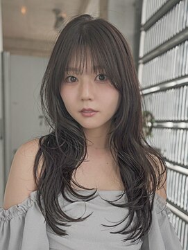 ホロン 池袋(HOLON) 池袋HOLON/レイヤーカット/ハッシュカット/暗髪ロングヘア