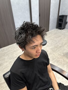 ジールクス 太田店(G LUX) 刈り上げないスパイキーショート