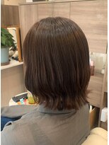 ヘアアトリエ ナイン 岡部店(hair atelier nine) ヘッドスパ/チェリーレッド/ハイレイヤーウルフ/美髪/福島市