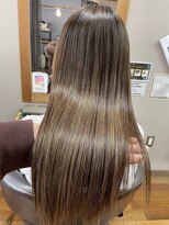 ジョリ フィーユ(jolie fille)&nbsp;ハイライトロング×ストレート