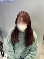 アイスプロドバイブルーム 木更津店(ice prod by bloom) 着物ヘア/ダークアッシュ/ミディアムレイヤーカット/木更津